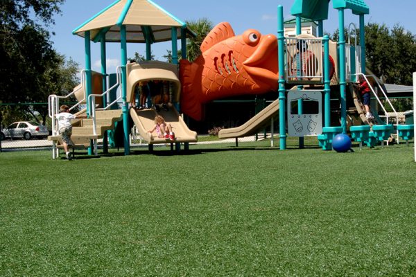 Synthetic Turf International SoftLawn Playground Safety Surfacing Artificial Grass