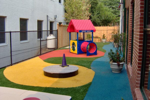 Synthetic Turf International SoftLawn Playground Safety Surfacing Artificial Grass