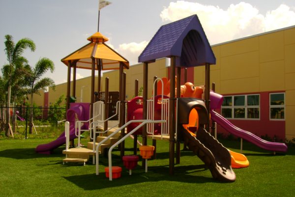 Synthetic Turf International SoftLawn Playground Safety Surfacing Artificial Grass