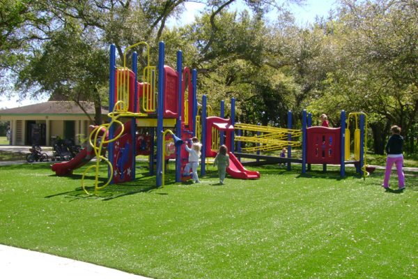 Synthetic Turf International SoftLawn Playground Safety Surfacing Artificial Grass