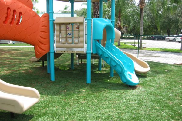 Synthetic Turf International SoftLawn Playground Safety Surfacing Artificial Grass