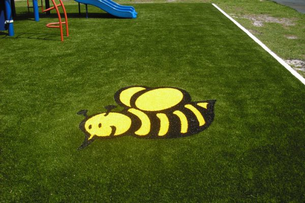 Synthetic Turf International SoftLawn Playground Safety Surfacing Artificial Grass