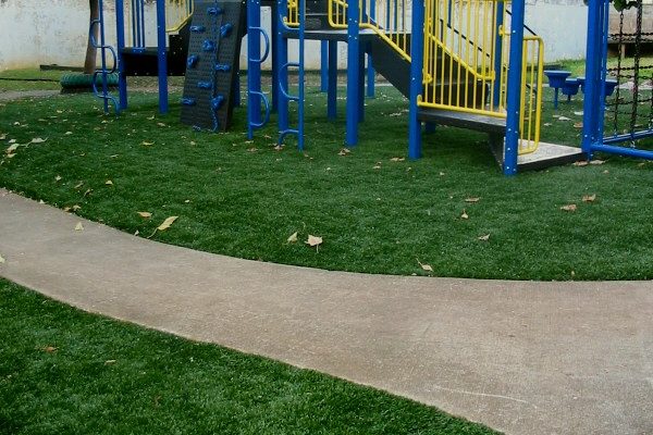 Synthetic Turf International SoftLawn Playground Safety Surfacing Artificial Grass