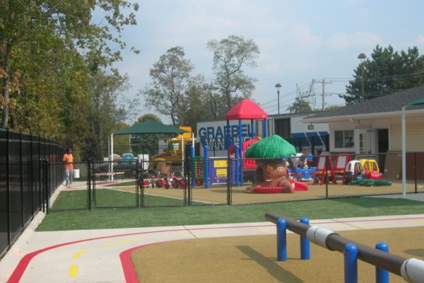 Synthetic Turf International SoftLawn Playground Safety Surfacing Artificial Grass