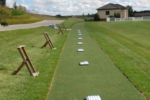 Synthetic Turf International EZTee Tee Line Hitting Mats Golf Artificial Grass