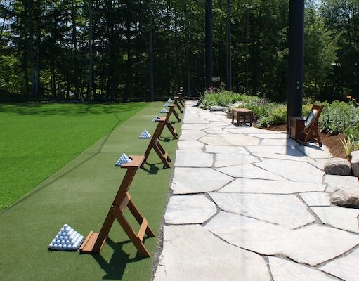 Synthetic Turf International EZTee Tee Line Hitting Mats Golf Artificial Grass