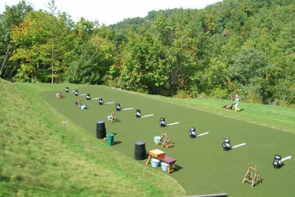 Synthetic Turf International EZTee Tee Line Hitting Mats Golf Artificial Grass