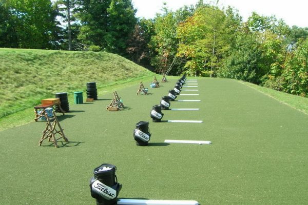 Synthetic Turf International EZTee Tee Line Hitting Mats Golf Artificial Grass