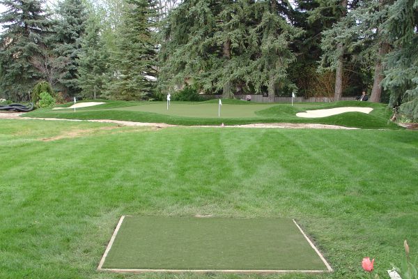 Synthetic Turf International EZTee Tee Line Hitting Mats Golf Artificial Grass