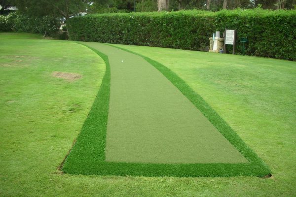 Synthetic Turf International EZTee Tee Line Hitting Mats Golf Artificial Grass