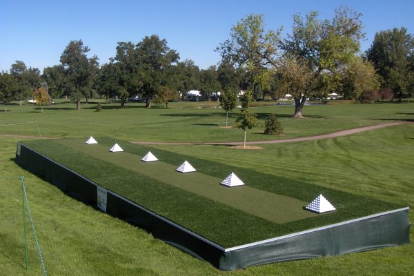 Synthetic Turf International EZTee Tee Line Hitting Mats Golf Artificial Grass