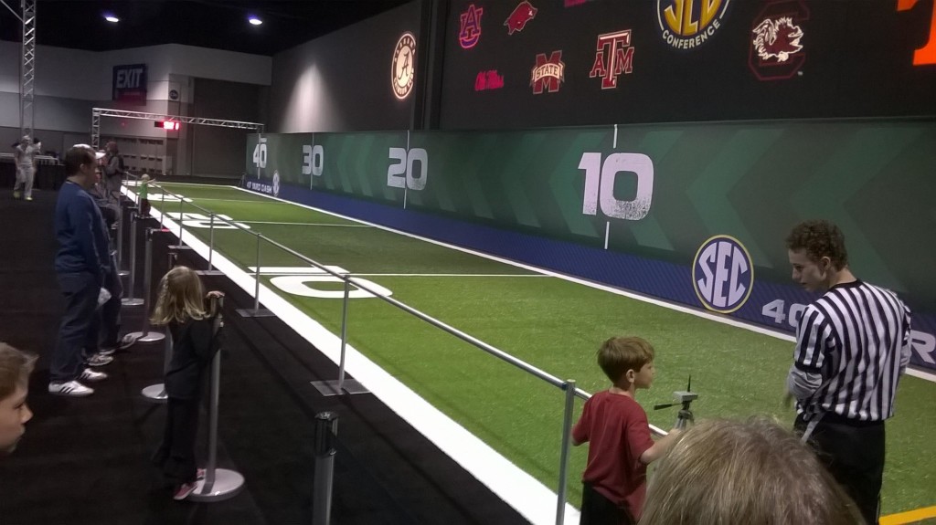 SEC Championship Fan Fest Feature’s Trainer’s Choice Wine Country Greens