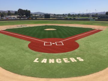 Synthetic Baseball Turf Installation at Kansas State University