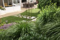 Small Putting Green in Backyard