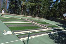 Synthetic Turf Installation Tennis Court