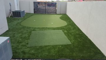 After Backyard Putting Green Results | STI