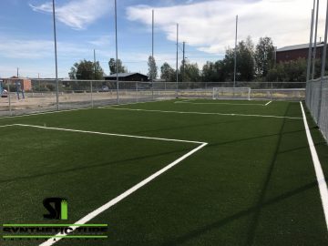 Sports Field Synthetic Turf Application