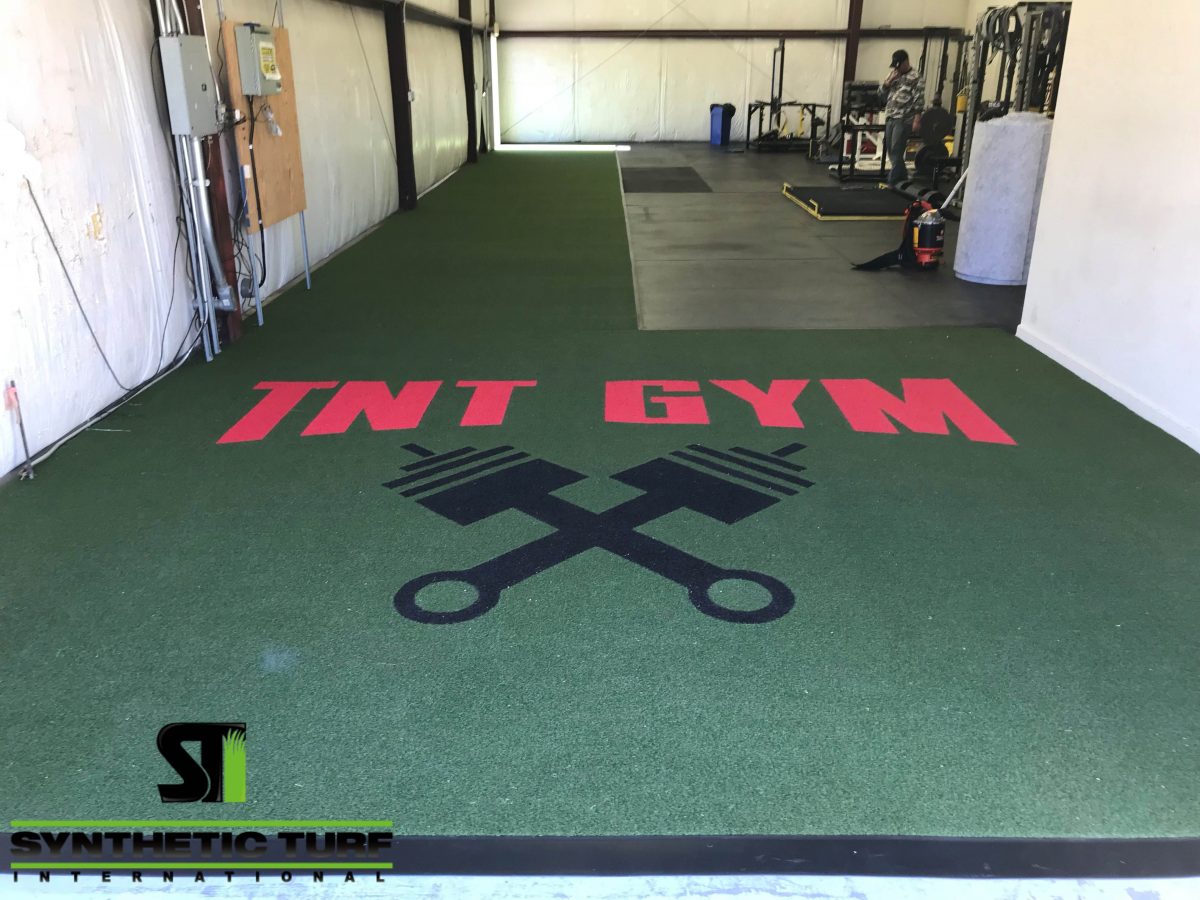 Turf Specialties Installs in TNT Gym - Synthetic Turf International