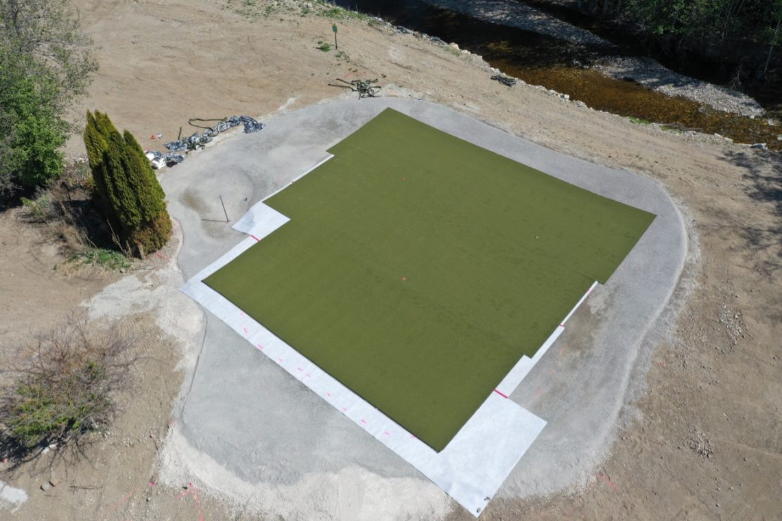Holiday Park Pitch Putt Course in Kelowna, British Columbia Is Reborn Synthetic Turf International