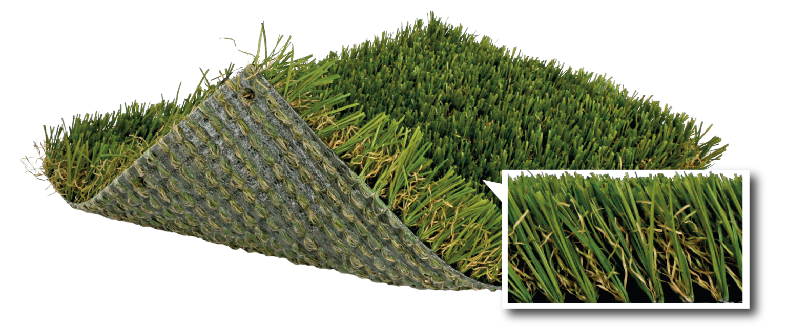 Golden Fescue Grass Pennsylvania Synthetic Turf Landscape Application