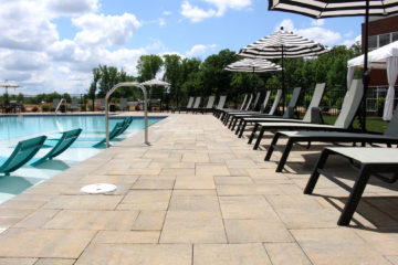 Brick Paver Pool Patio